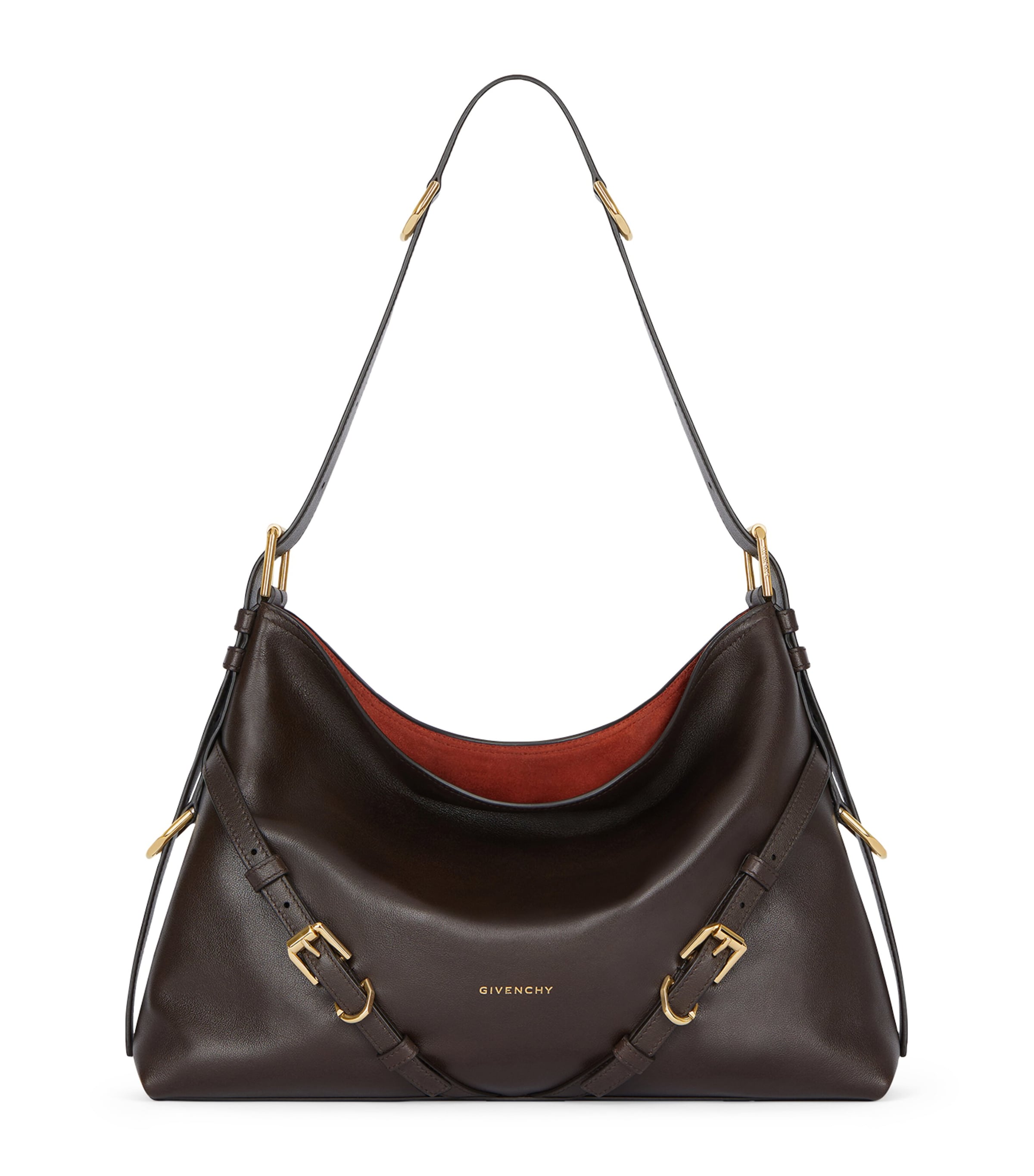 Givenchy Medium Leather Voyou Top-handle Bag