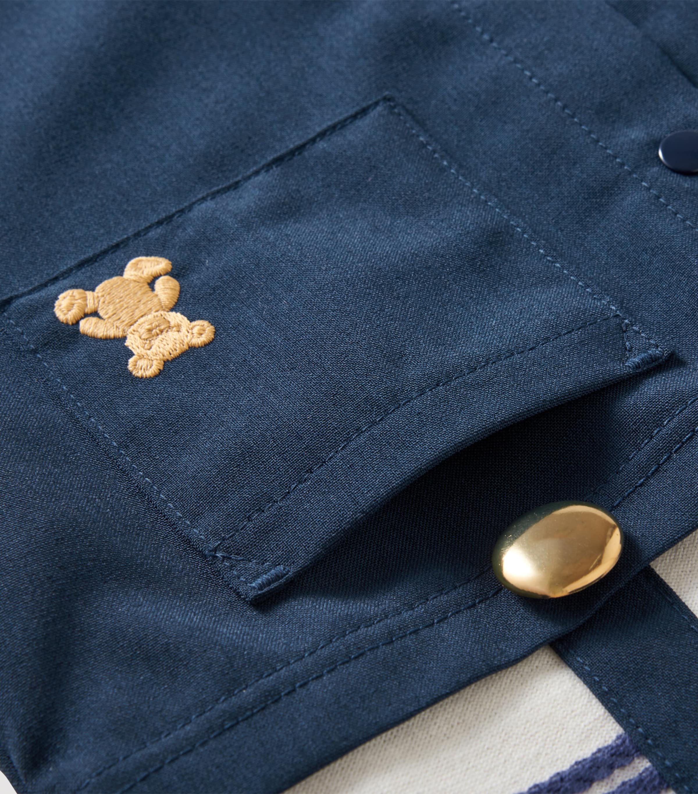 Miki House Striped Playsuit Image 4