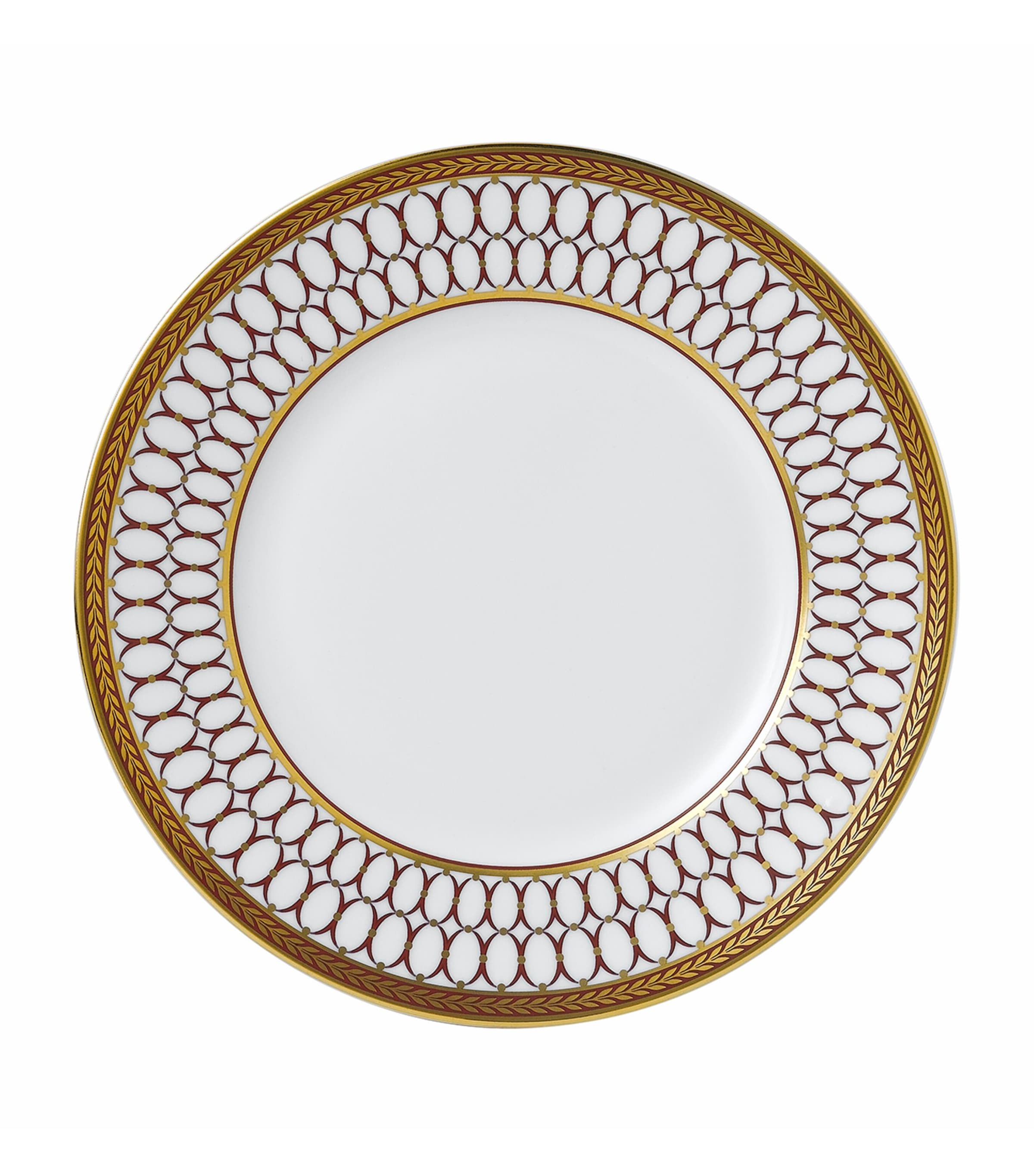 Wedgwood Renaissance Red Plate In Red