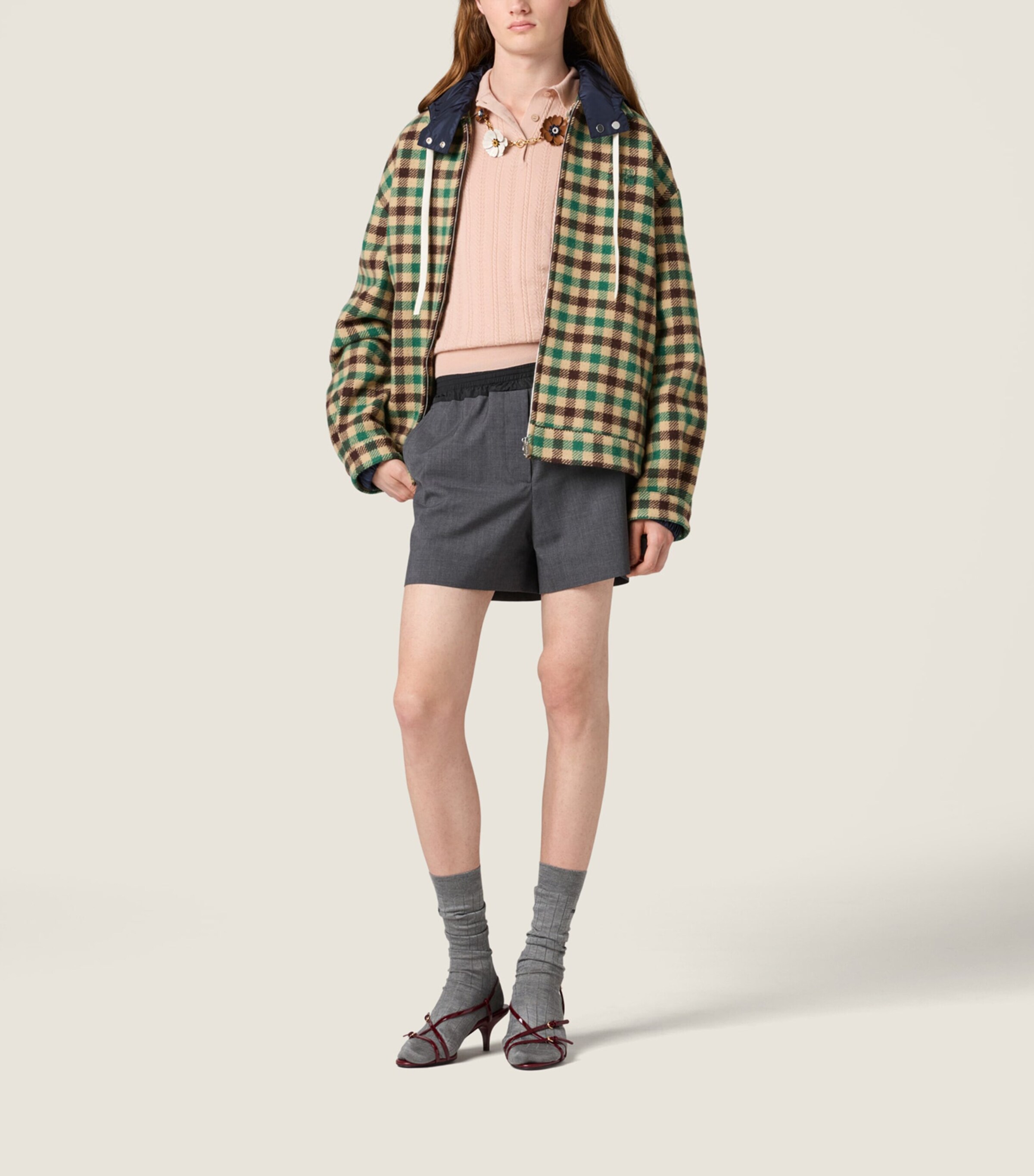 Cashmere Polo Sweater F0236 Image 2