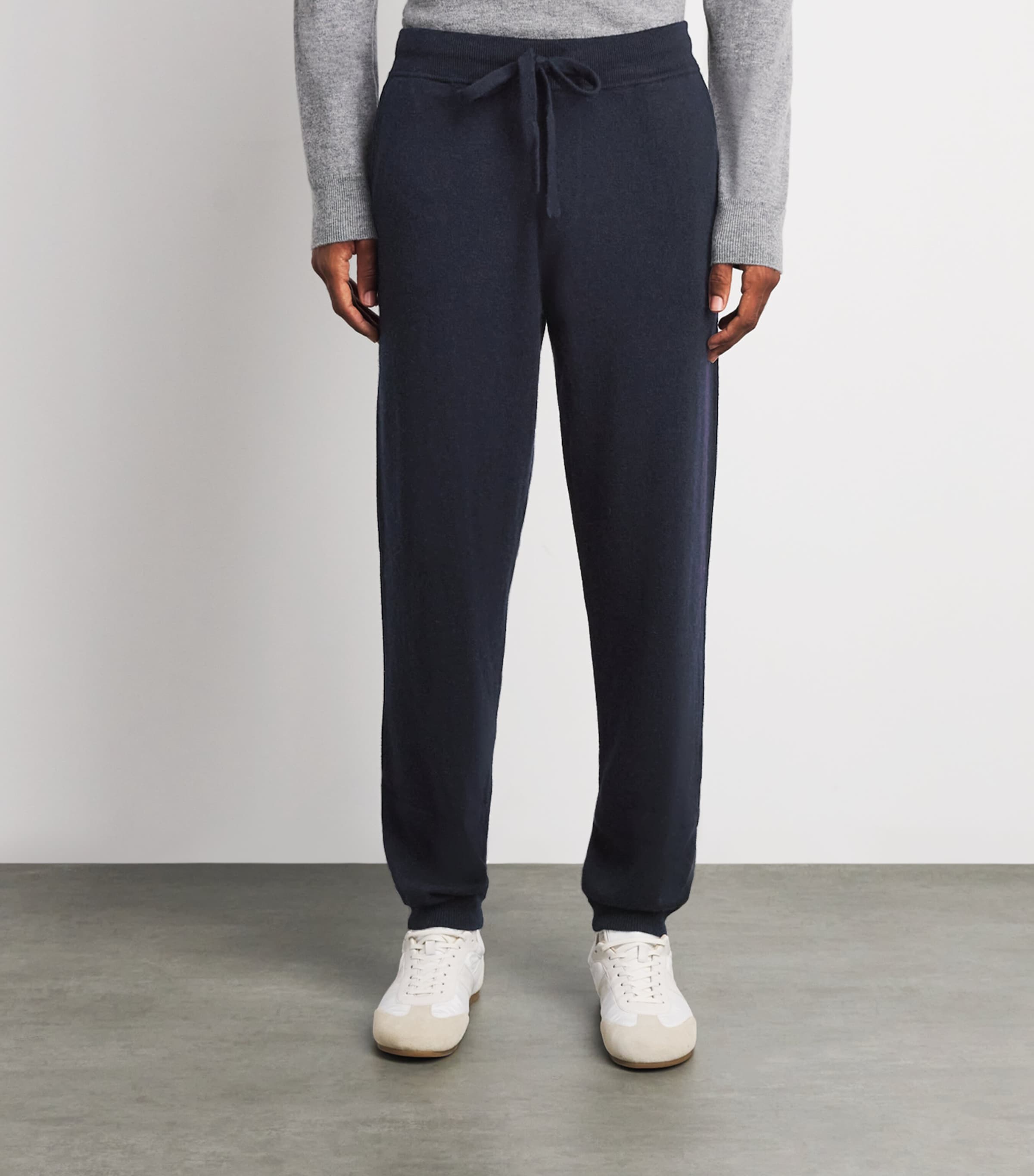 Allude Mens Virgin Wool-Cashmere Sweatpants Image 4