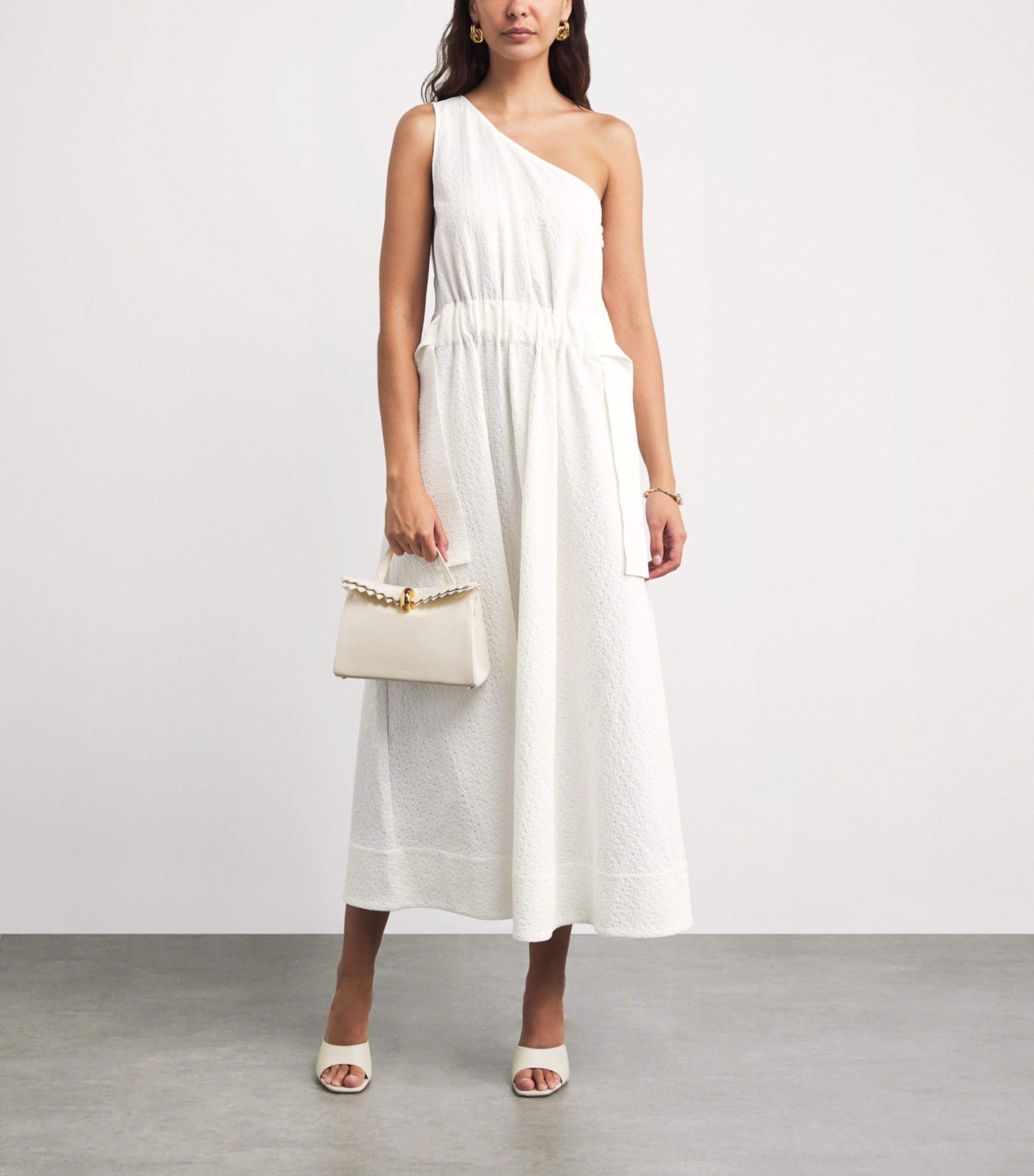 Tory Burch Womens Belted Maxi Dress Image 2