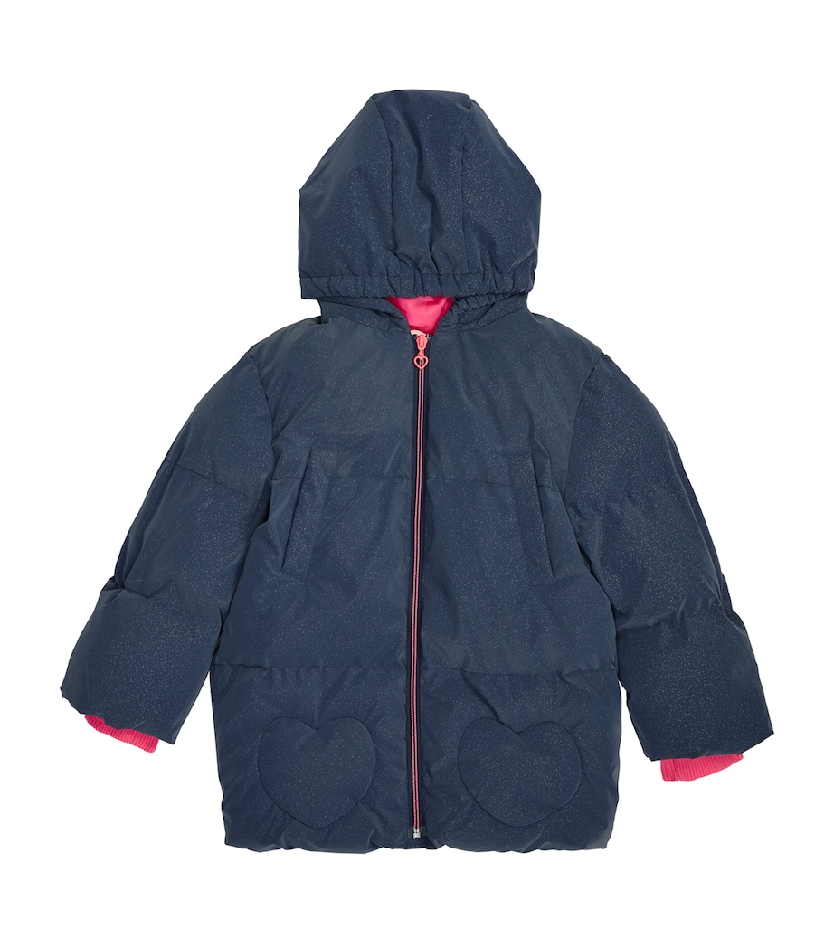 Hooded Puffer Jacket (2-6 Years) NAVY Image 1