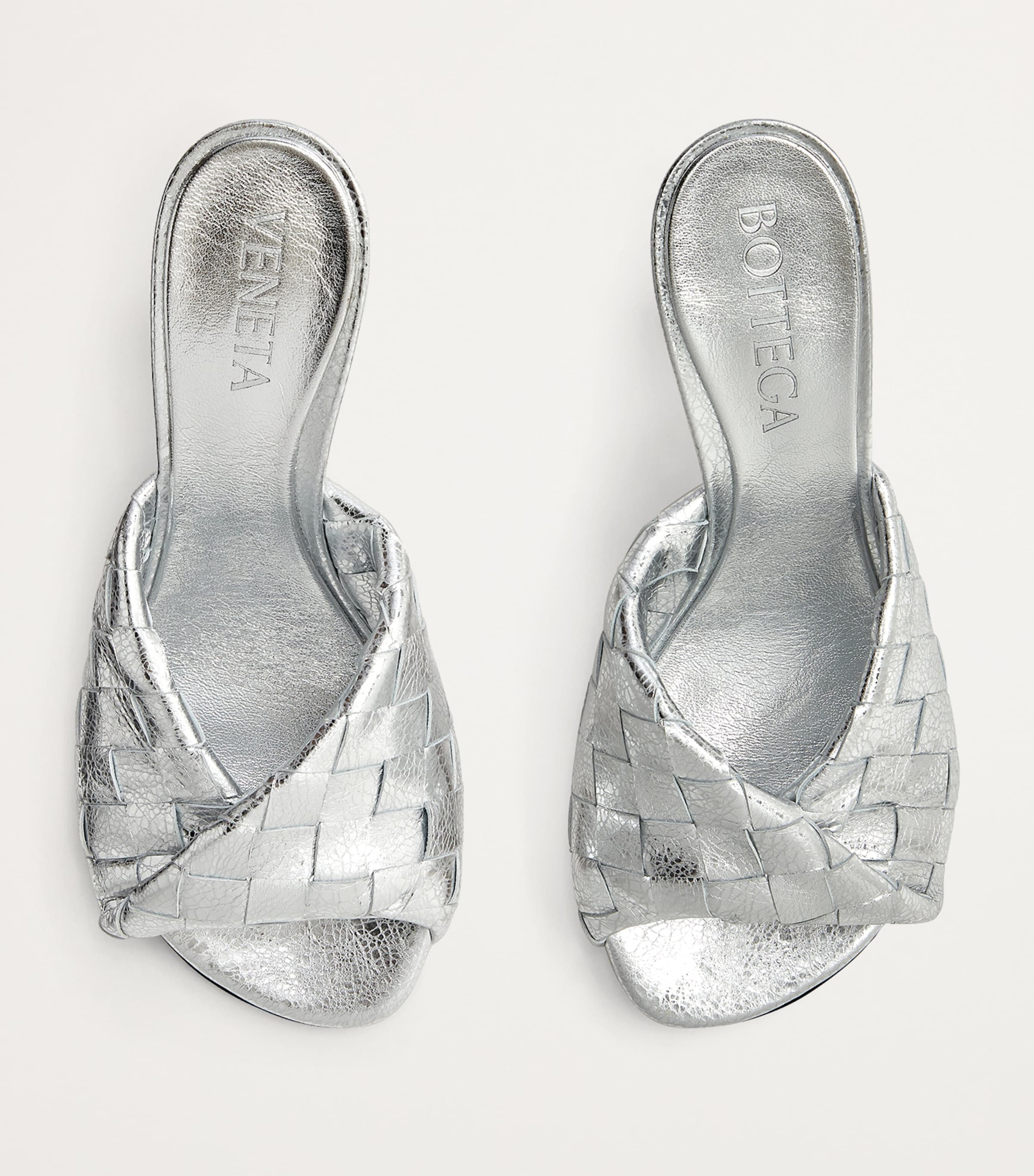 Leather Intrecciato Blink Mules 80 1156 Image 5