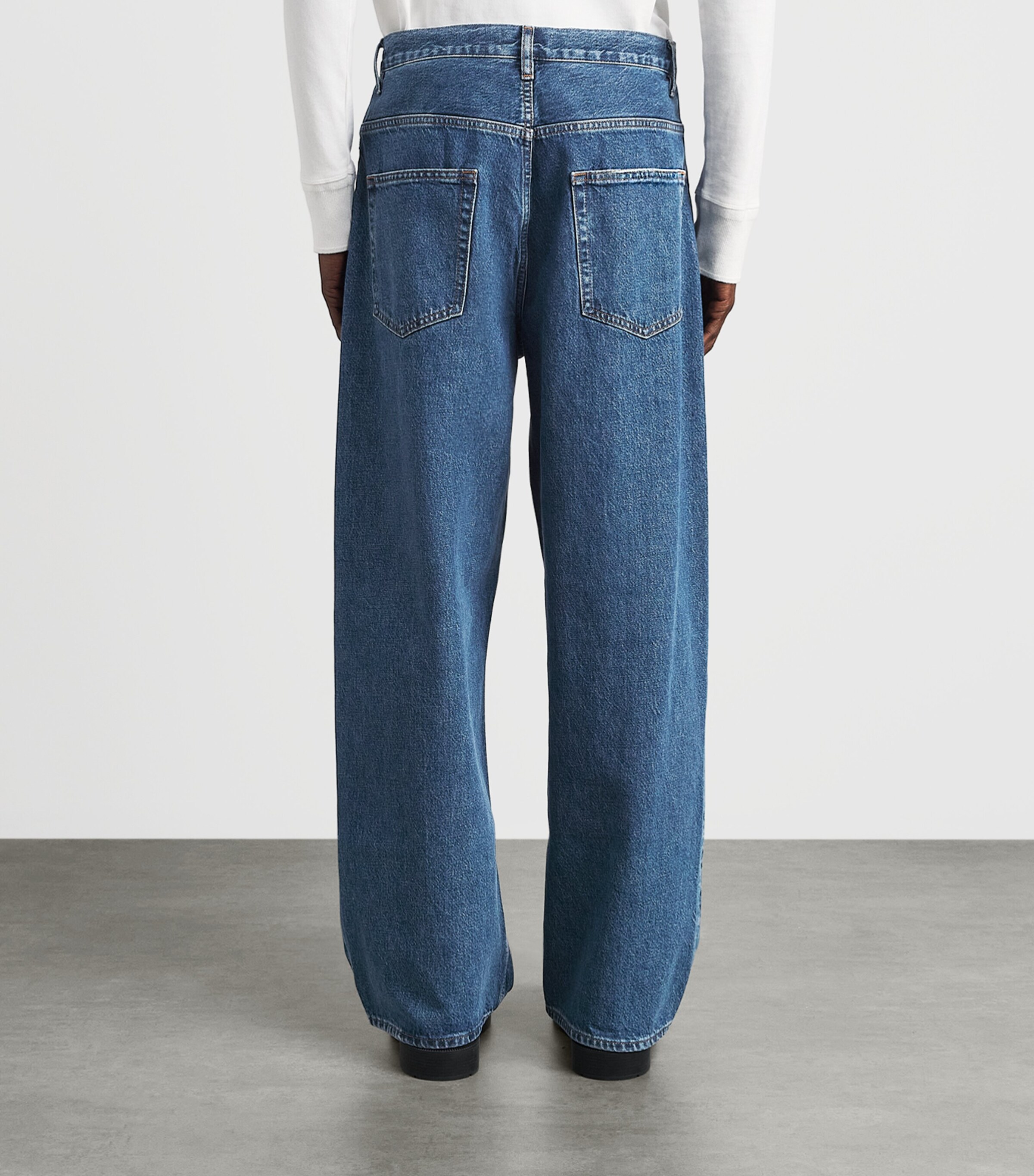 FRAME Mens Baggy Jeans Flow Flow Image 5