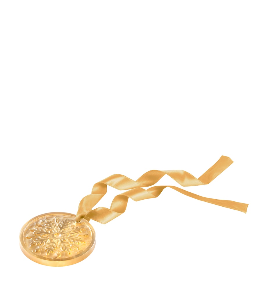 Crystal Snowflake Tree Decoration INCOLORE Image 1