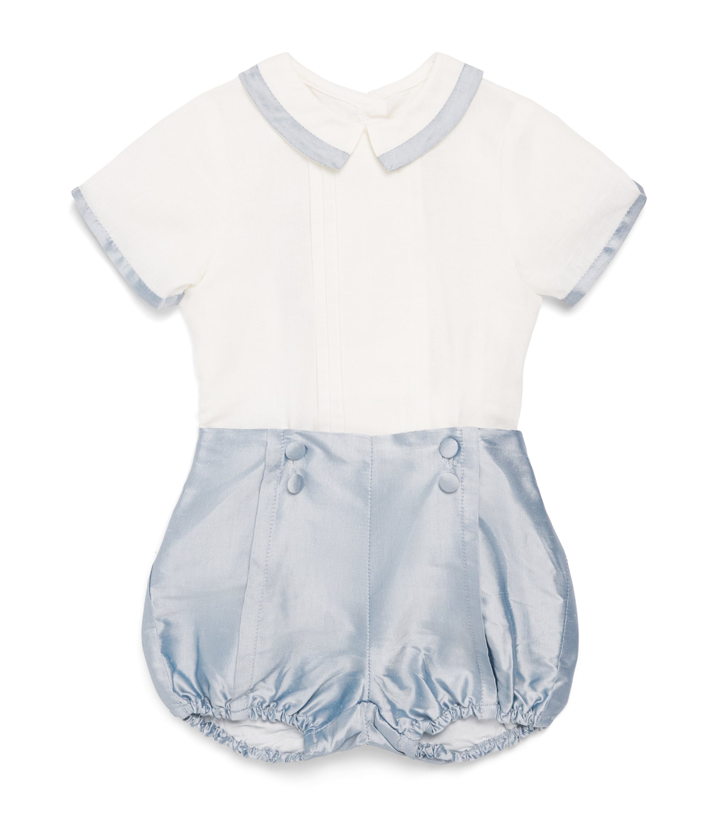 PEPA LONDON Celebration Shirt and Bloomers Set (12 Months-4 Years) Blue Image 1