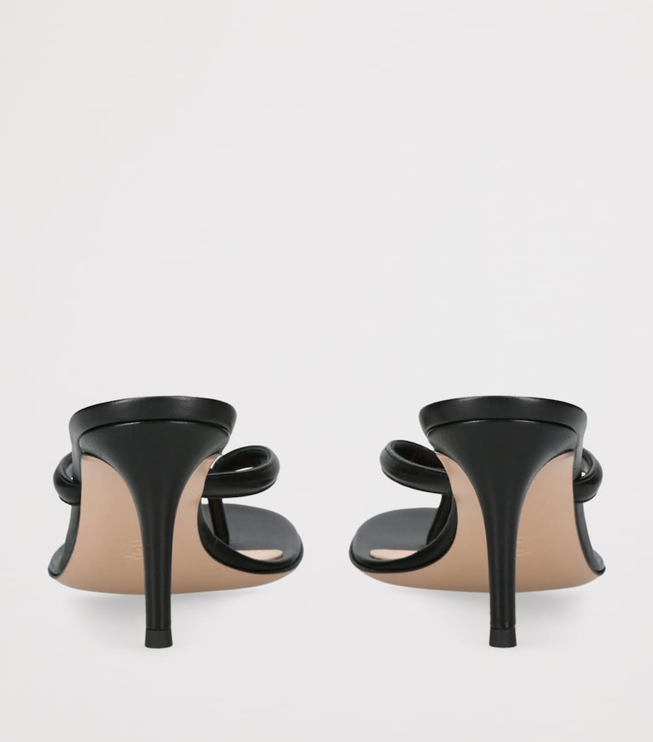 Leather Calypso Sandals 45 BLACK Image 2