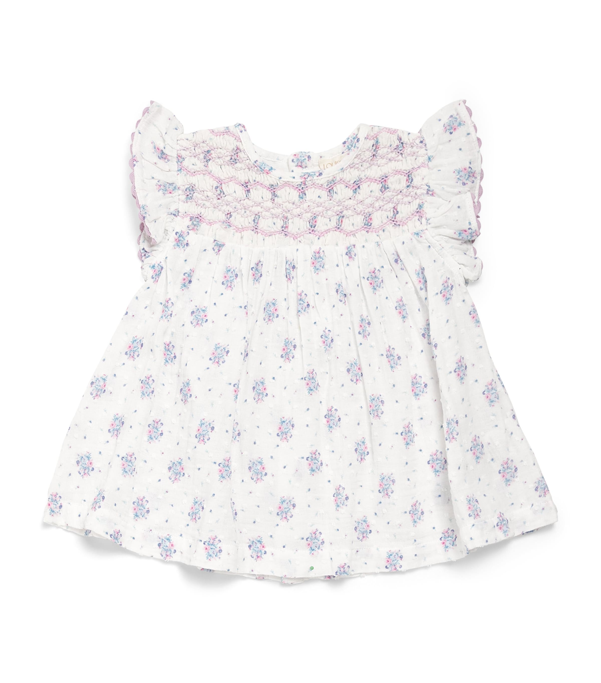 Louise Misha Floral Shanti Dress (6-24 Months) Flwr Dn Image 1