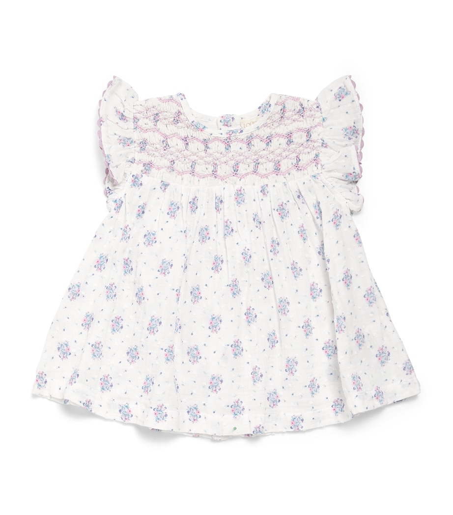 Louise Misha Floral Shanti Dress (6-24 Months) Flwr Dn Image 1