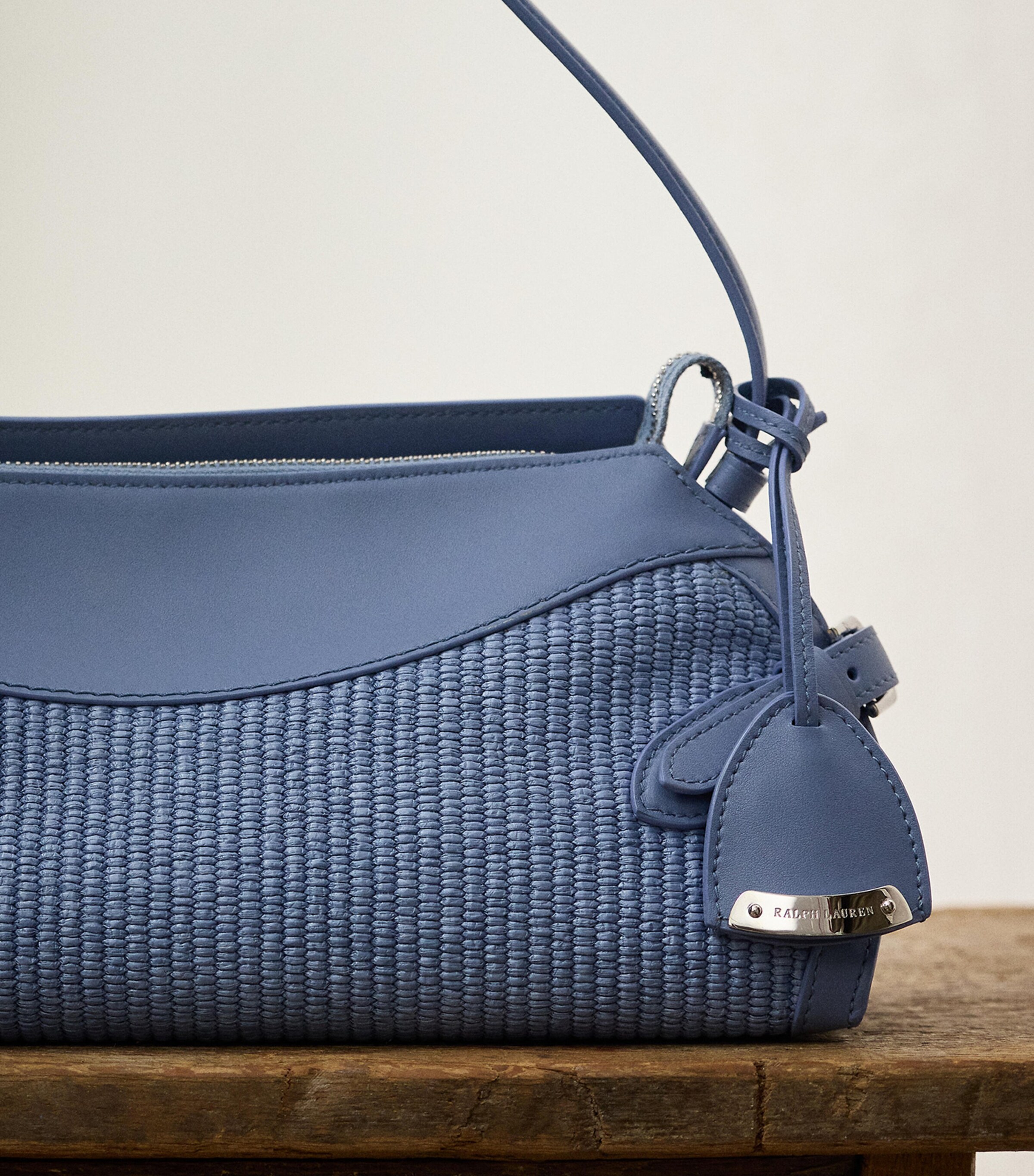 Small RL 888 Top Handle Bag CORNFLOWER Image 5