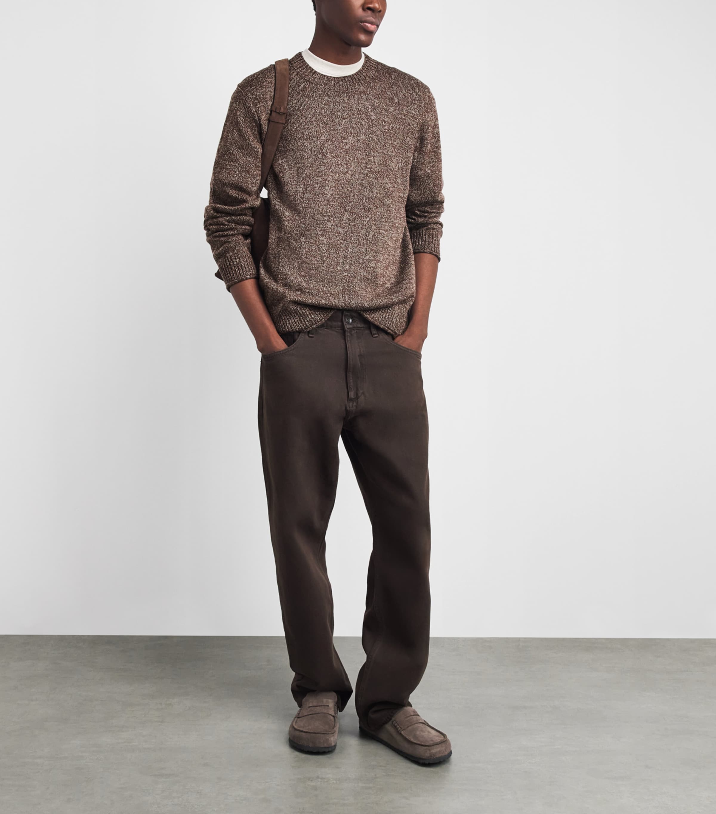 PAIGE Mens Cortazo Sweater Twisted Pinecone Image 2