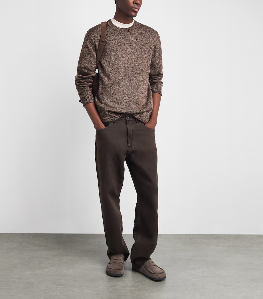 PAIGE Mens Cortazo Sweater Twisted Pinecone Image 2