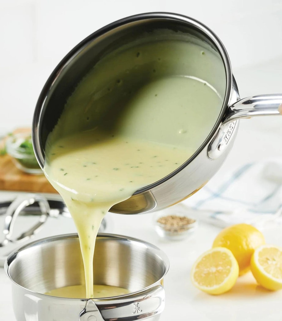 Stainless Steel NanoBond Saucepan with Lid (22cm) SILVER Image 3