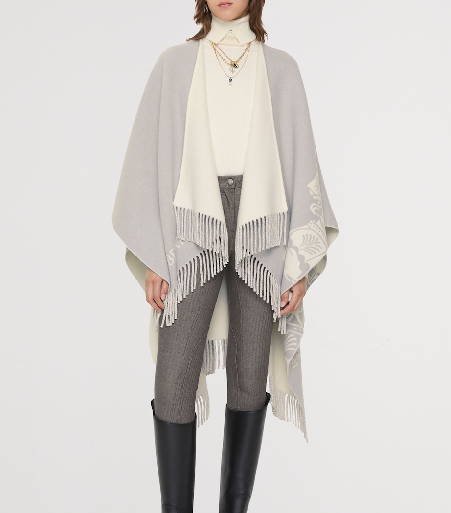 Wool-Cashmere EKD Cape PIGEON Image 2