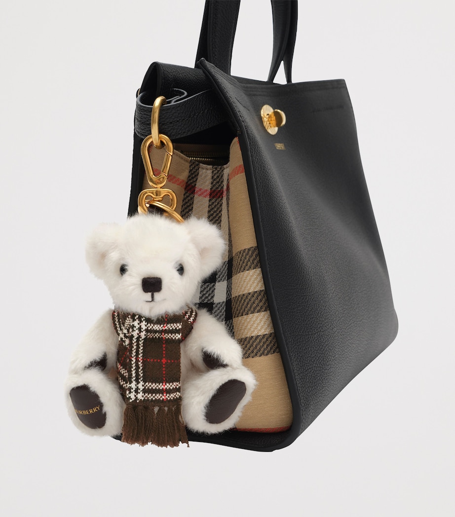 Burberry Thomas Bear Bag Charm Chocolate Brown Image 2
