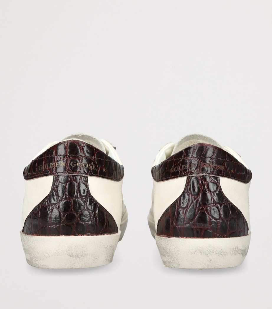 Leather Super-Star Sneakers WHITE Image 2