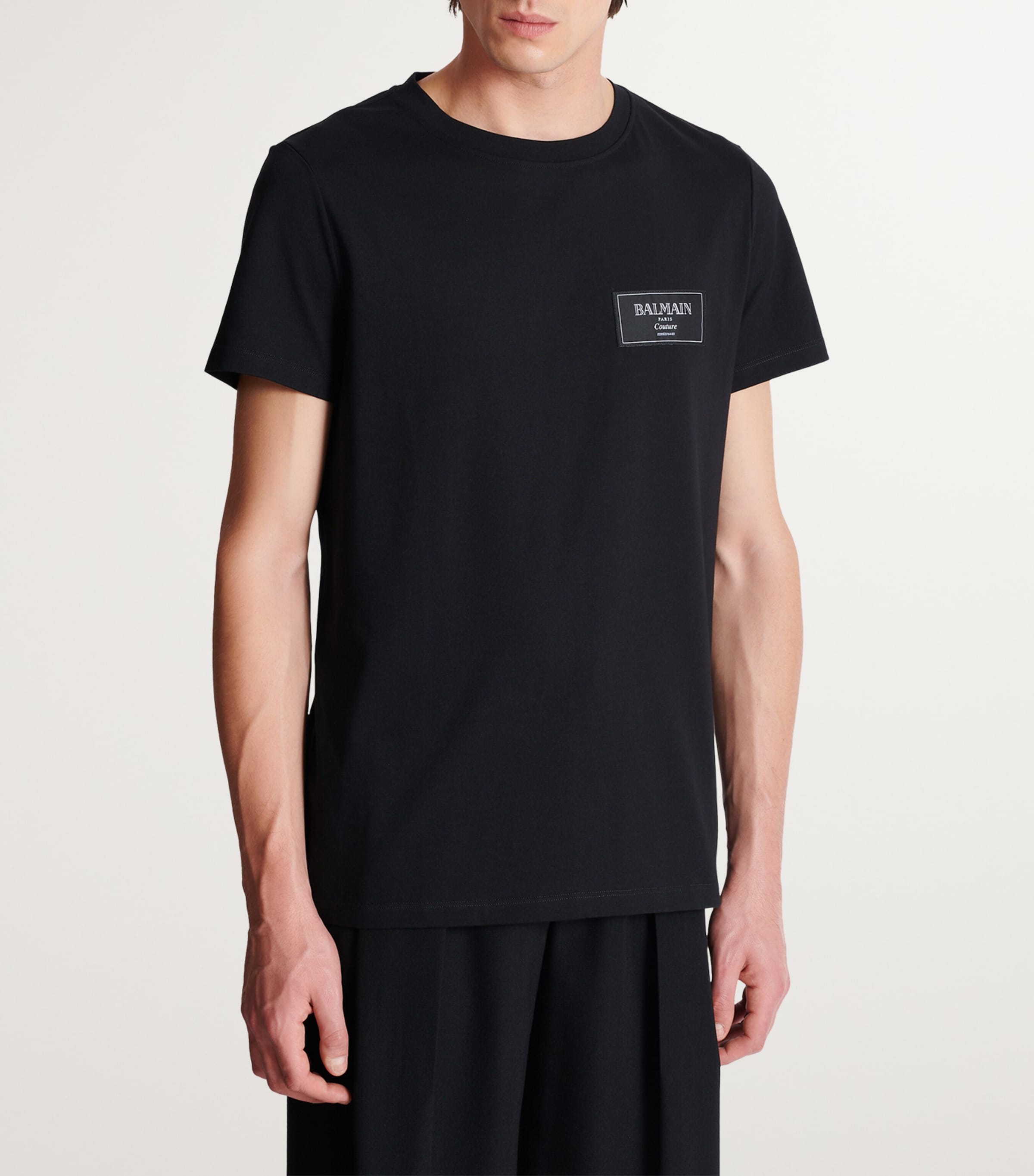 Balmain Cotton Logo T-Shirt | Harrods US