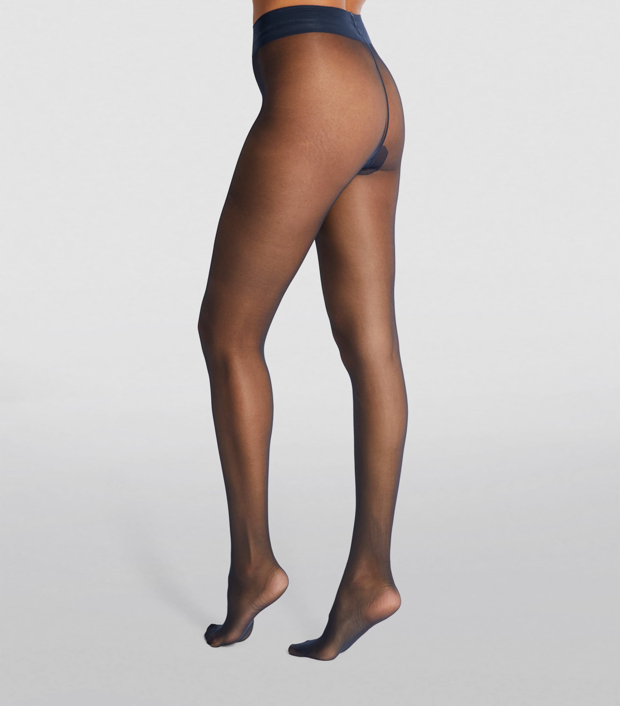 Falke Womens Matte Deluxe 20 Tights Marine Image 3