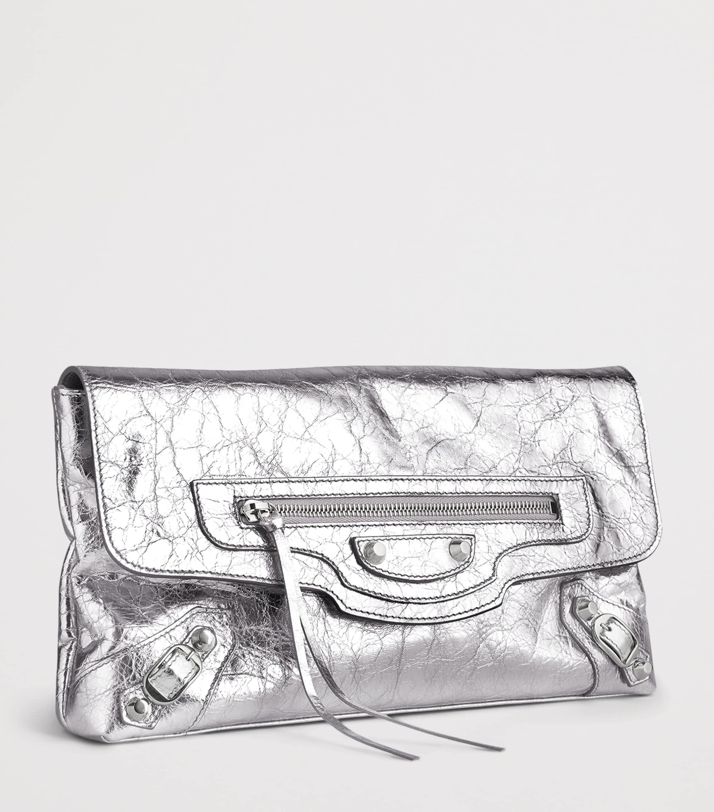 Balenciaga Lambskin Le City Clutch Bag Image 3