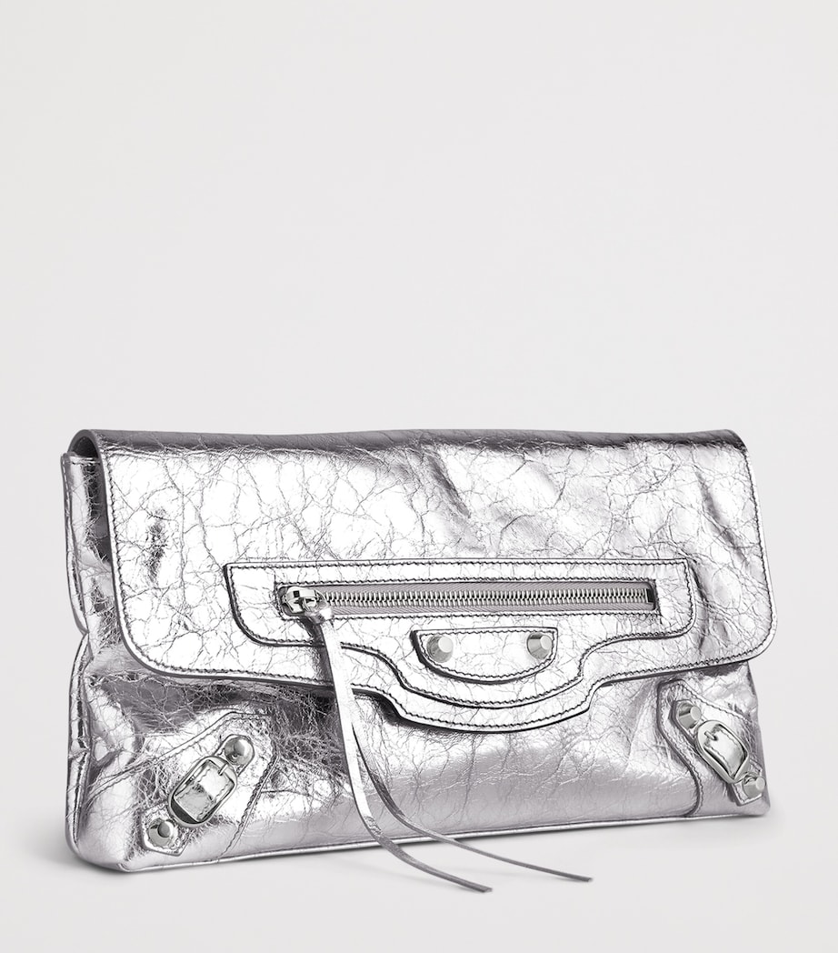 Balenciaga Lambskin Le City Clutch Bag Image 3