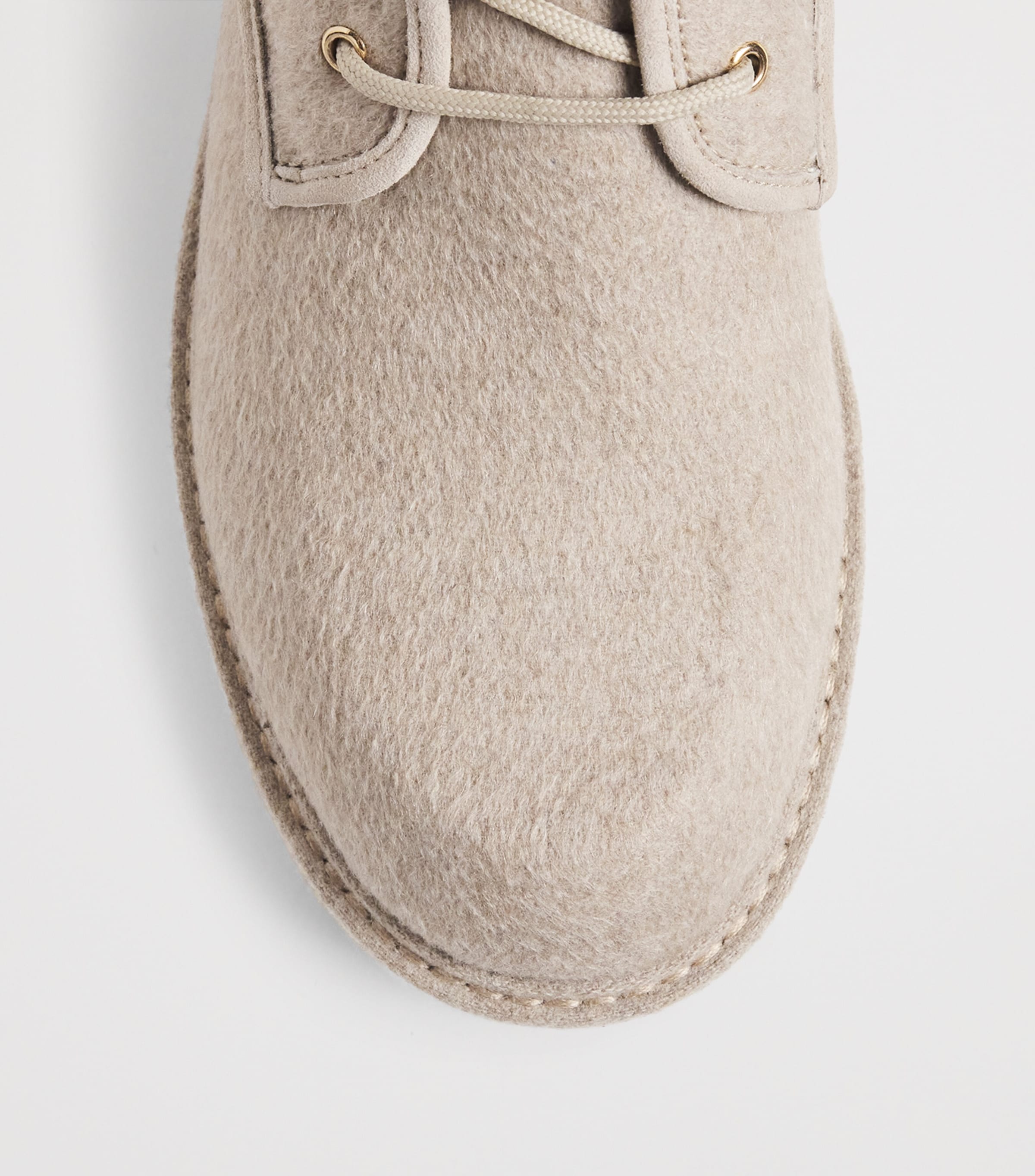 Cashmere Ankle Boots BEIGE Image 5