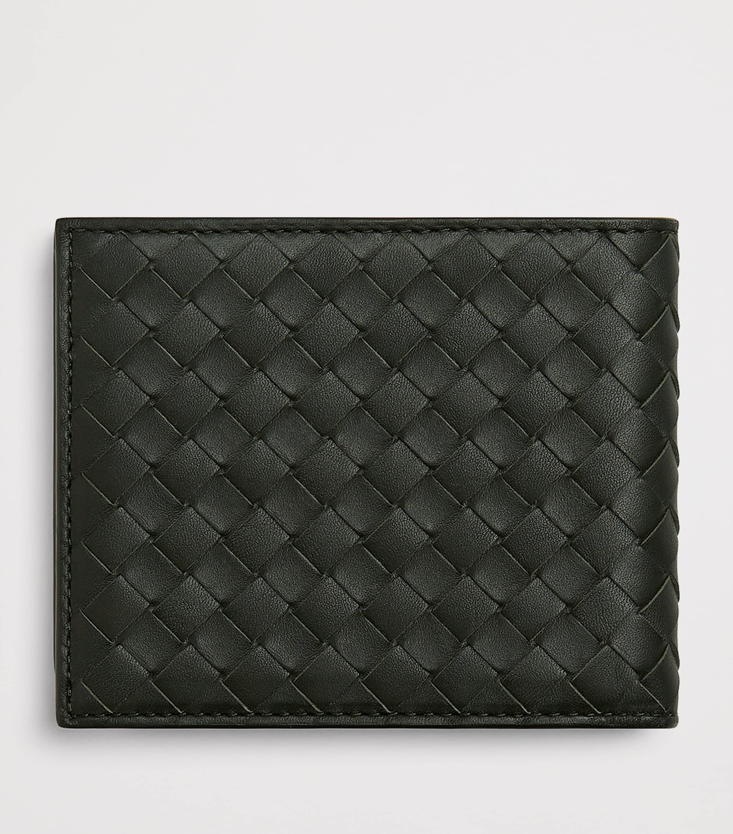 Leather Intrecciato Piccolo Bifold Wallet 3009 Image 3