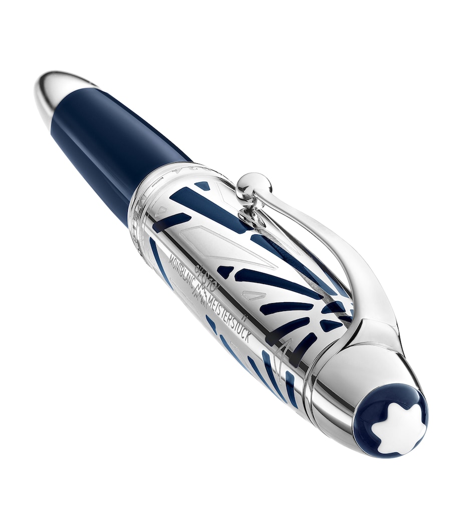 Montblanc Meisterstück Doué LeGrand Fountain Pen Blue Image 2