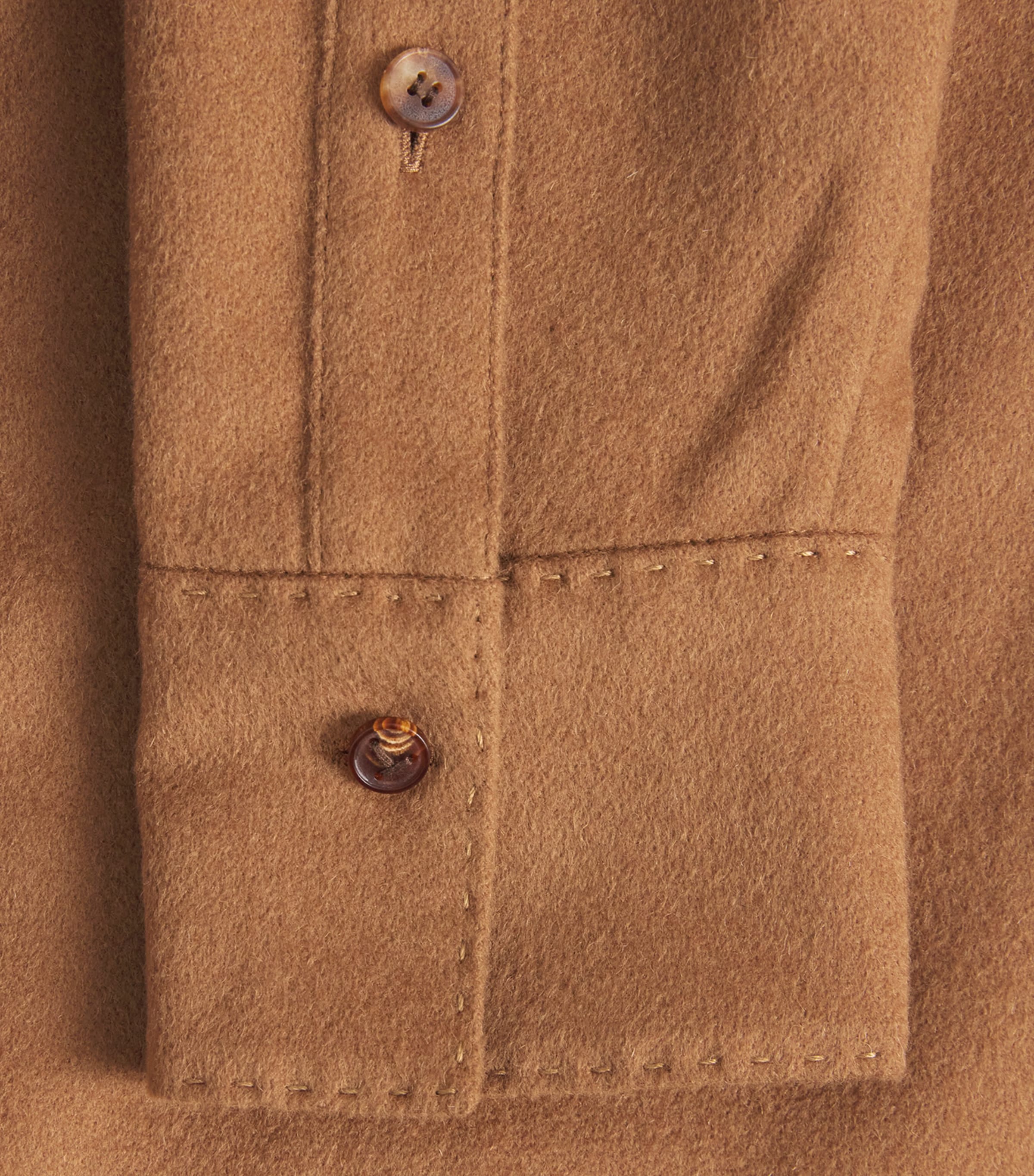Lafayette 148 Womens Camel Hair Pullover Blouse Vicuna Image 6