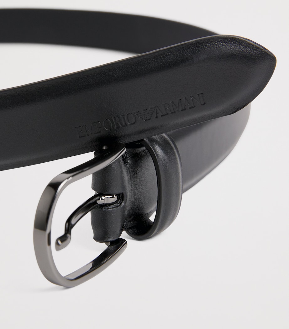 Leather Pebbled Belt MC144 Image 5