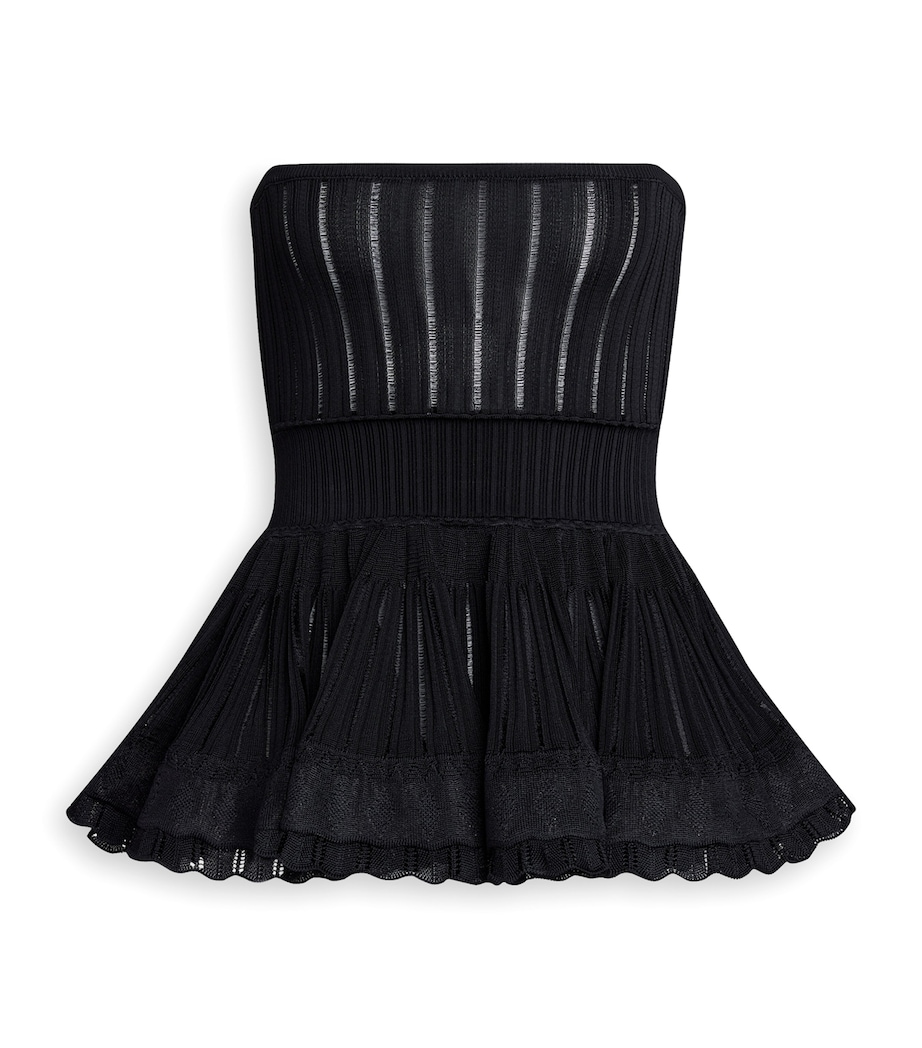 Strapless Crinoline Top NOIR ALAIA Image 1