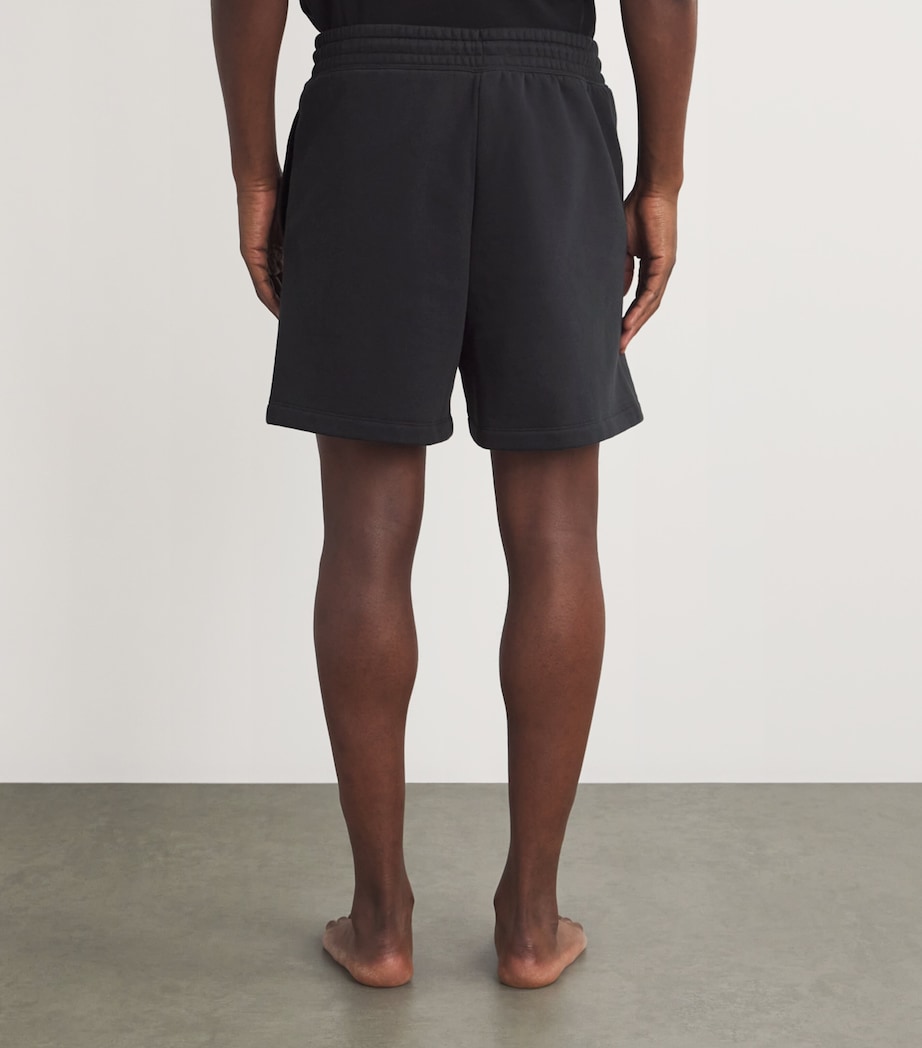 Fleece Relaxed Lounge Shorts WASHED ONYX Image 4