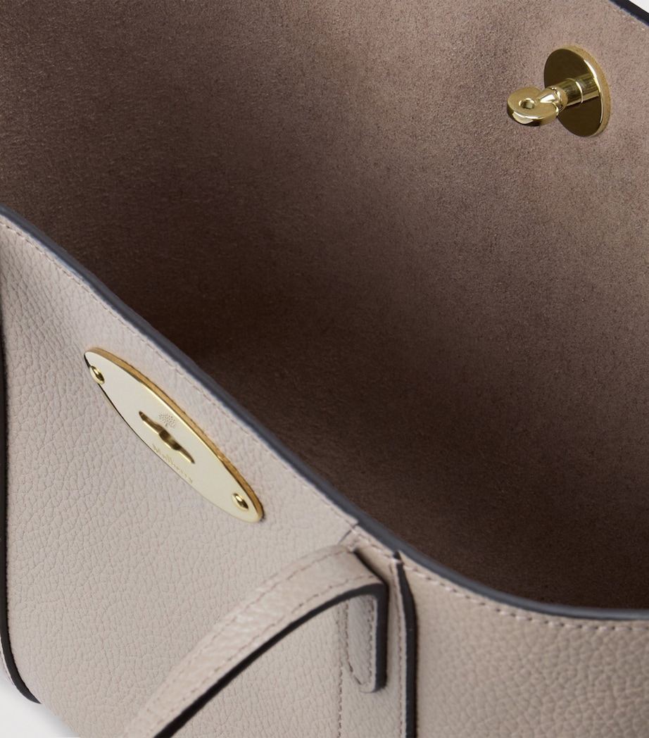 Mulberry Mini Leather Bayswater Tote Bag Cashmere Taupe Image 5