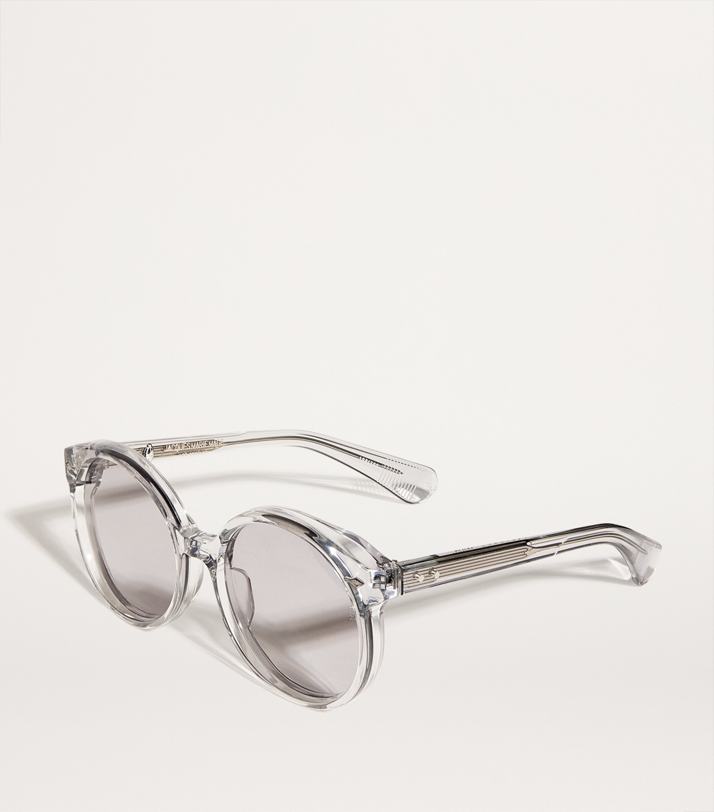 Jacques Marie Mage Acetate Round Factory Sunglasses Sulfur Image 2