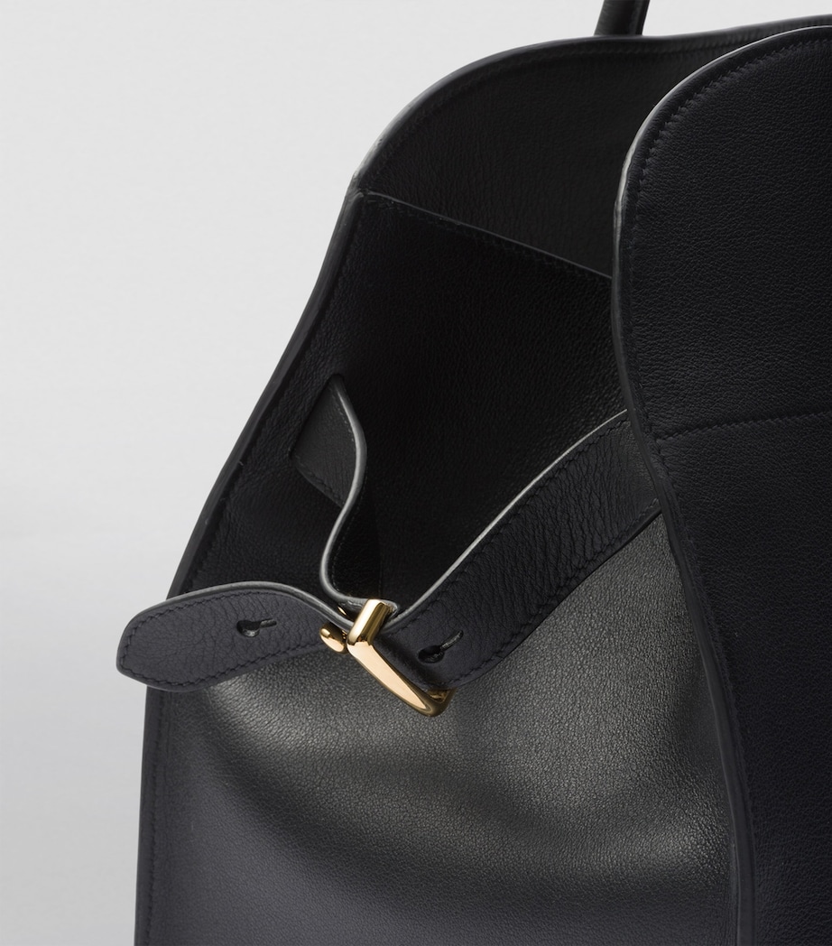 Large Leather Tote Bag F0002 Image 5