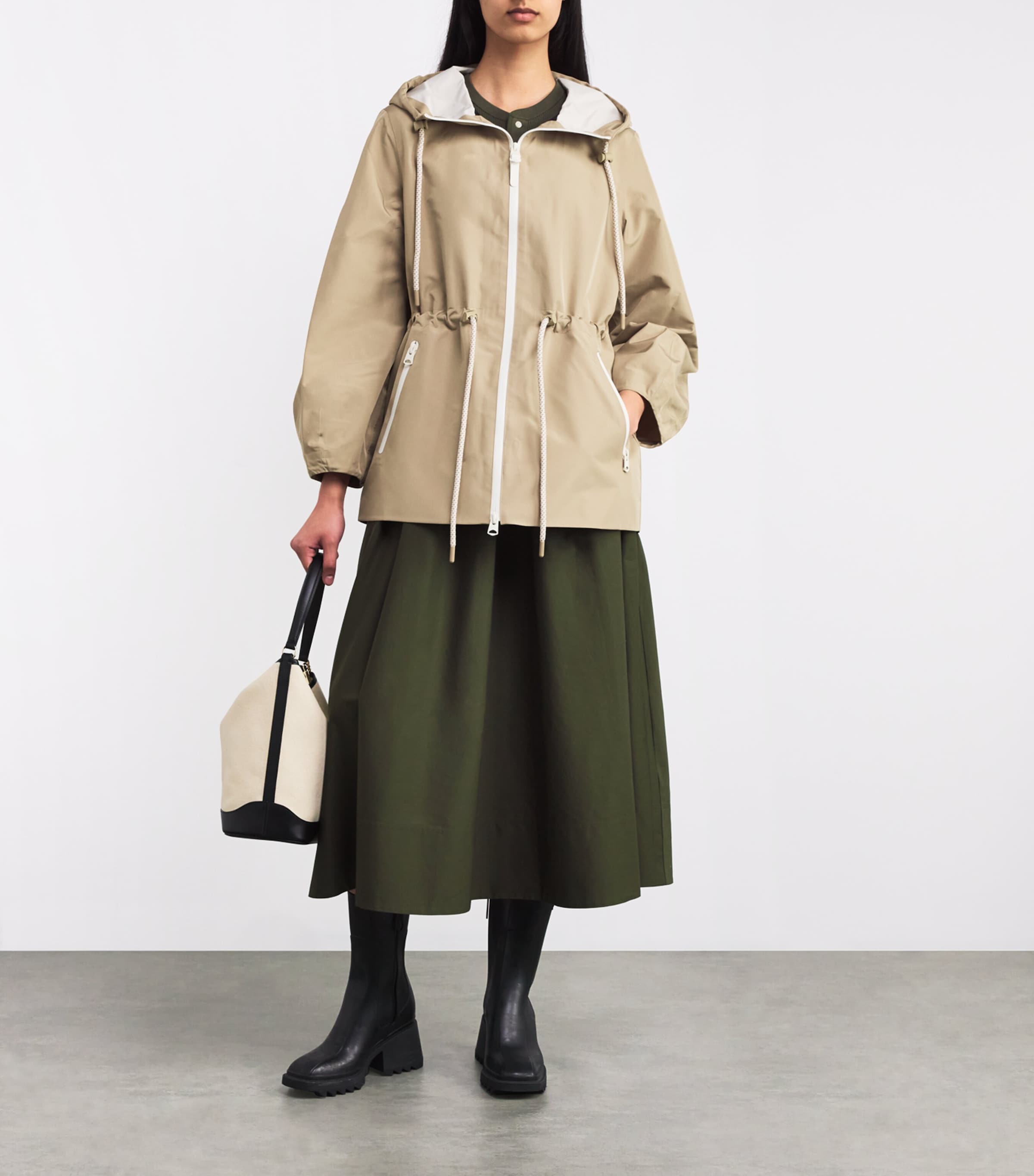 Kalea-Z Rain Jacket LIGHT CAMEL-CREAM Image 2