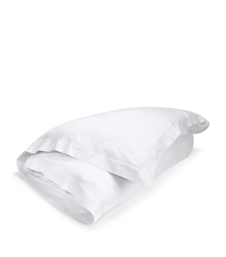 Langdon Super King Duvet Cover (260cm x 220cm) WHITE Image 2