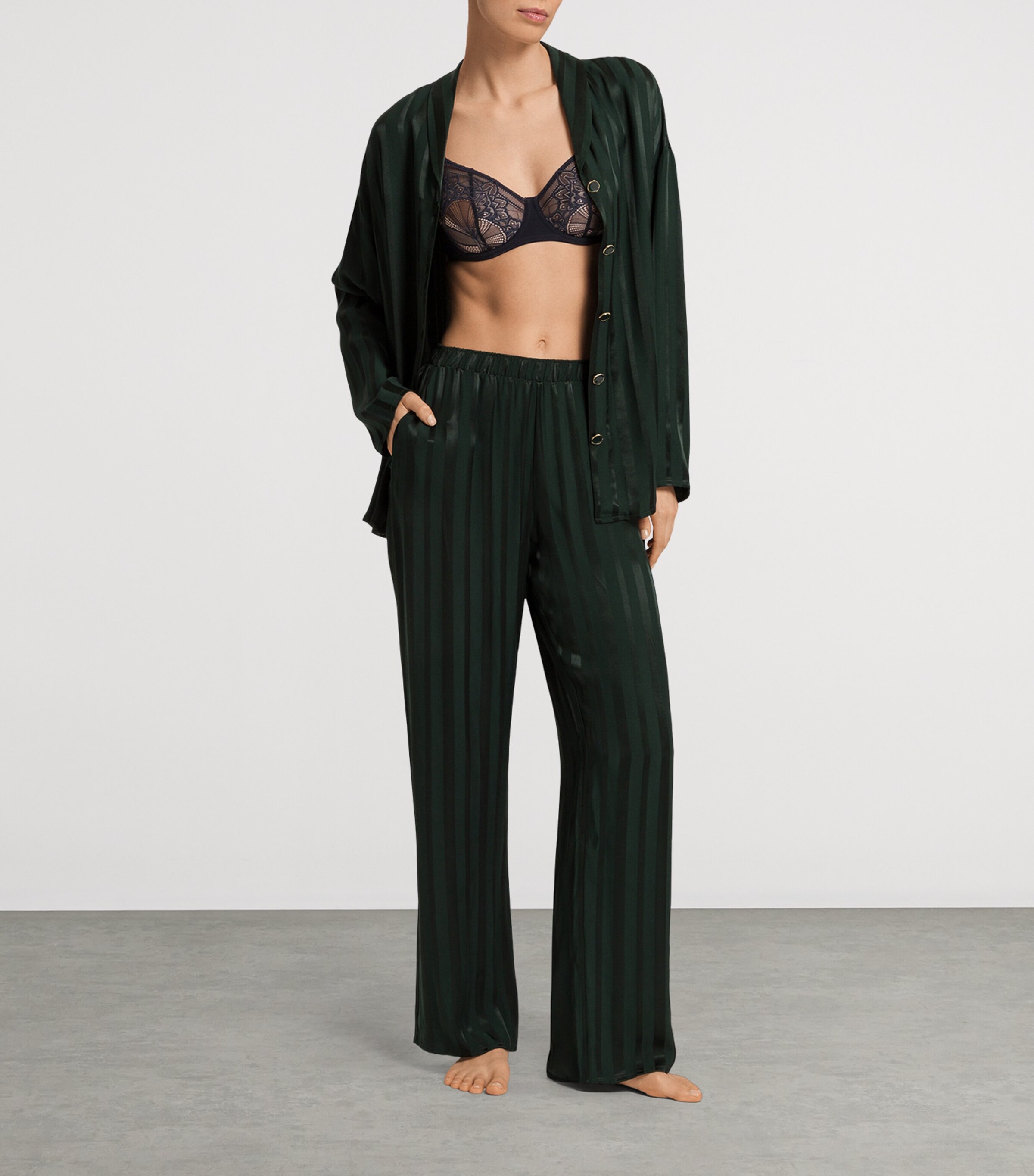 Hanro Stripe Indra Pyjama Bottoms | Women Clothing | Nightwear | Pyjamas | Designers | Hanro Hanro Stripe Indra Pyjama Bottoms | Women Clothing | Nightwear | Pyjamas | Designers | Hanro