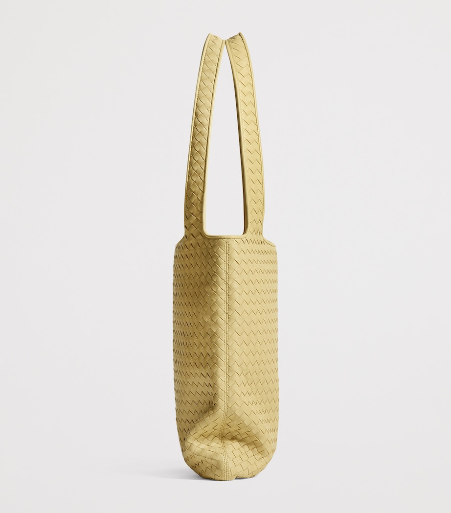 Bottega Veneta Small Leather Veneto Tote Bag Image 3