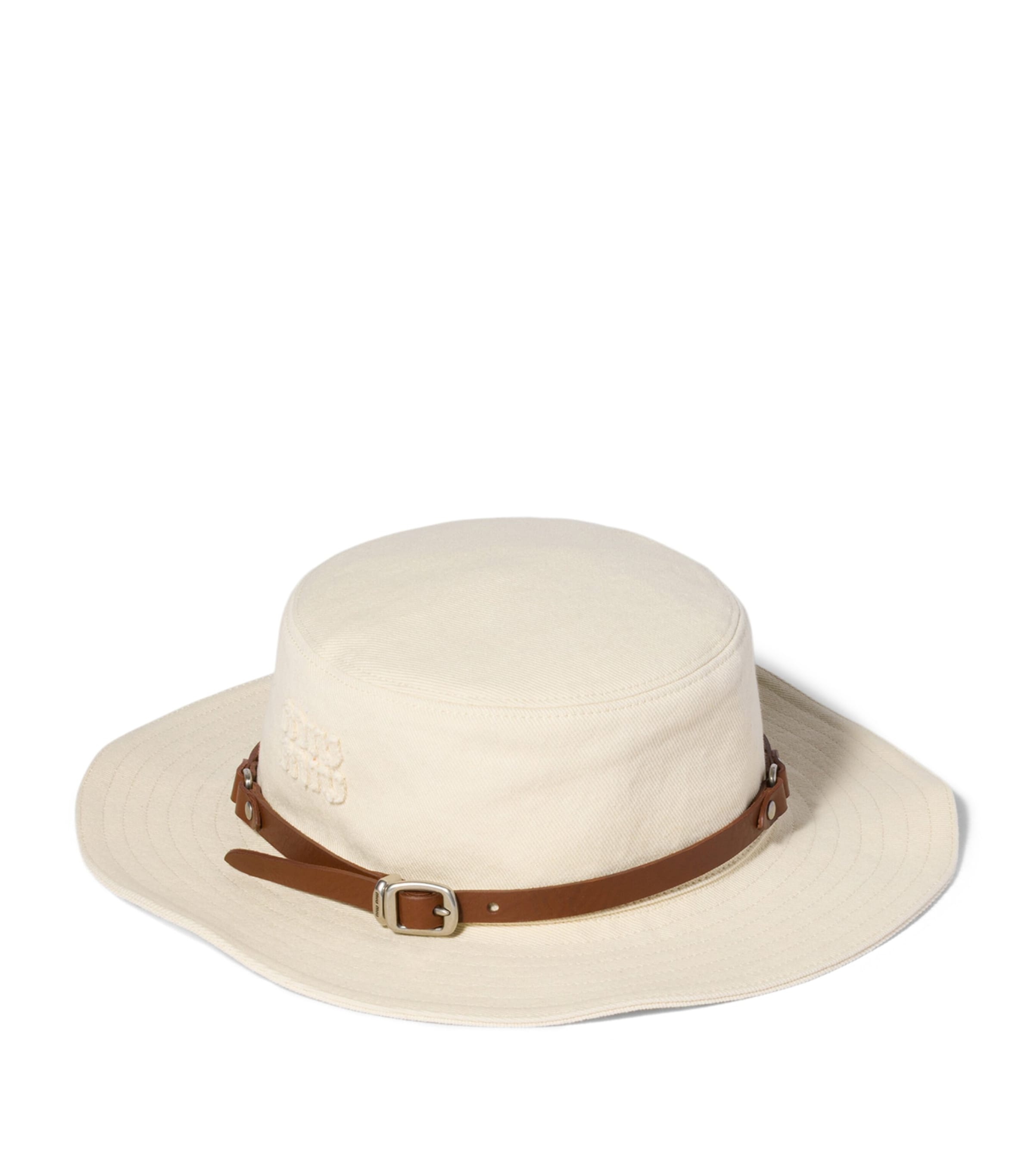 Miu Miu Cotton Drill Hat Image 1