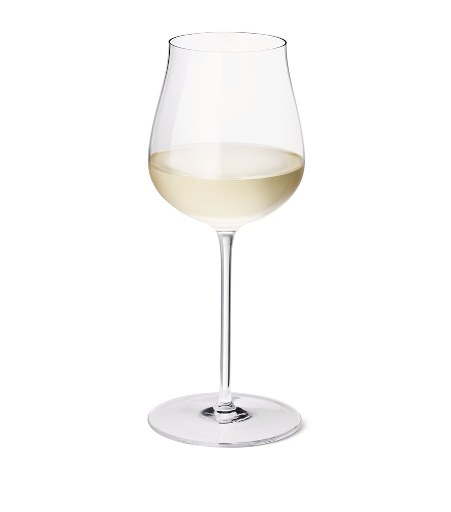 Set of 6 Sky Crystal White Wine Glasses (350ml) CLEAR Image 2