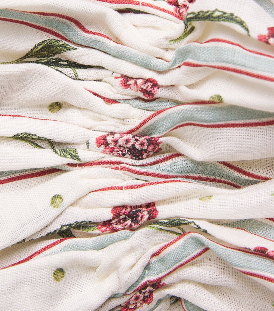 Linen Off-The-Shoulder Urucu Top MULTICOLOUR Image 5