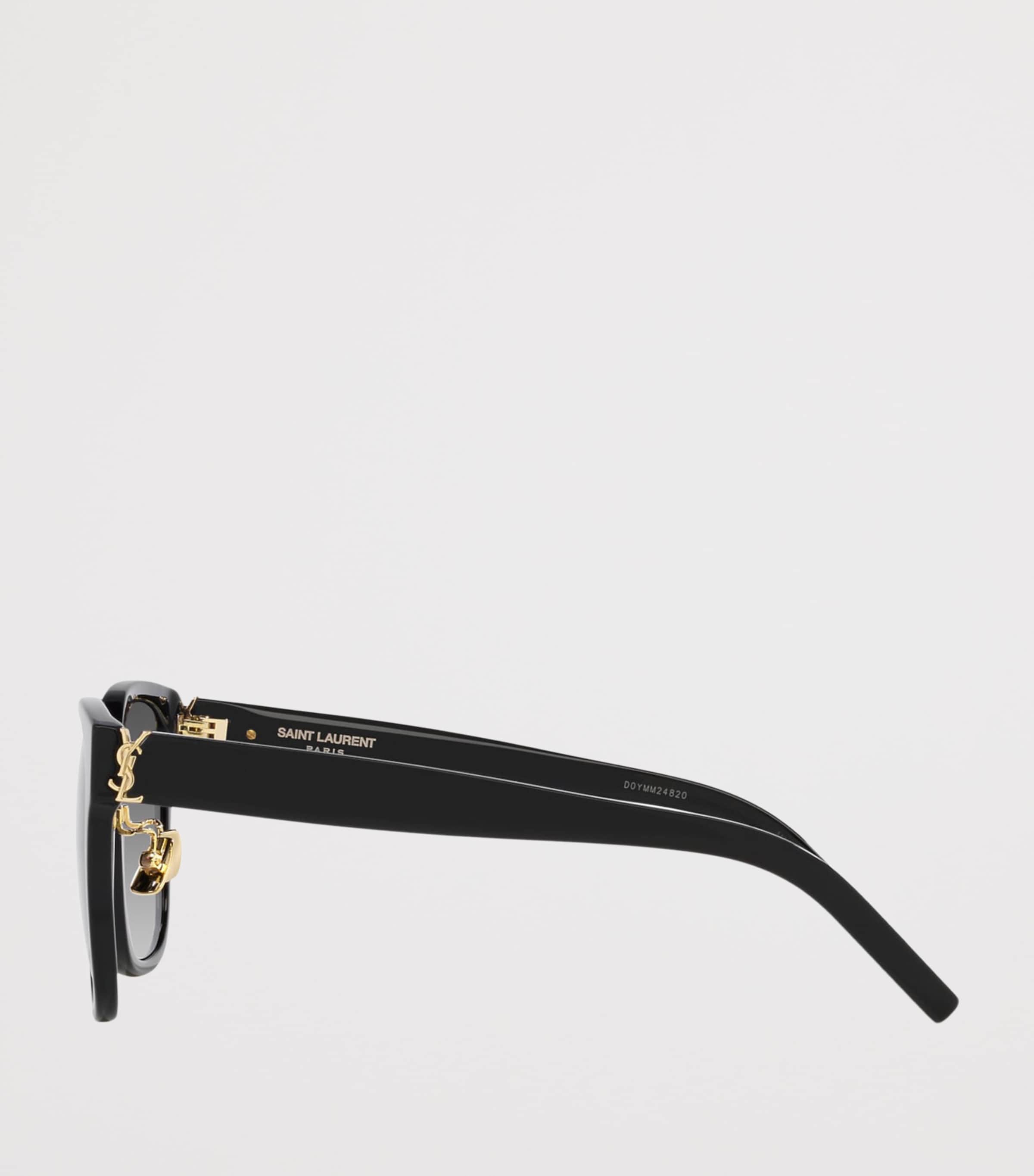 Saint Laurent SL M105/F Cat-Eye Sunglasses Black Image 3