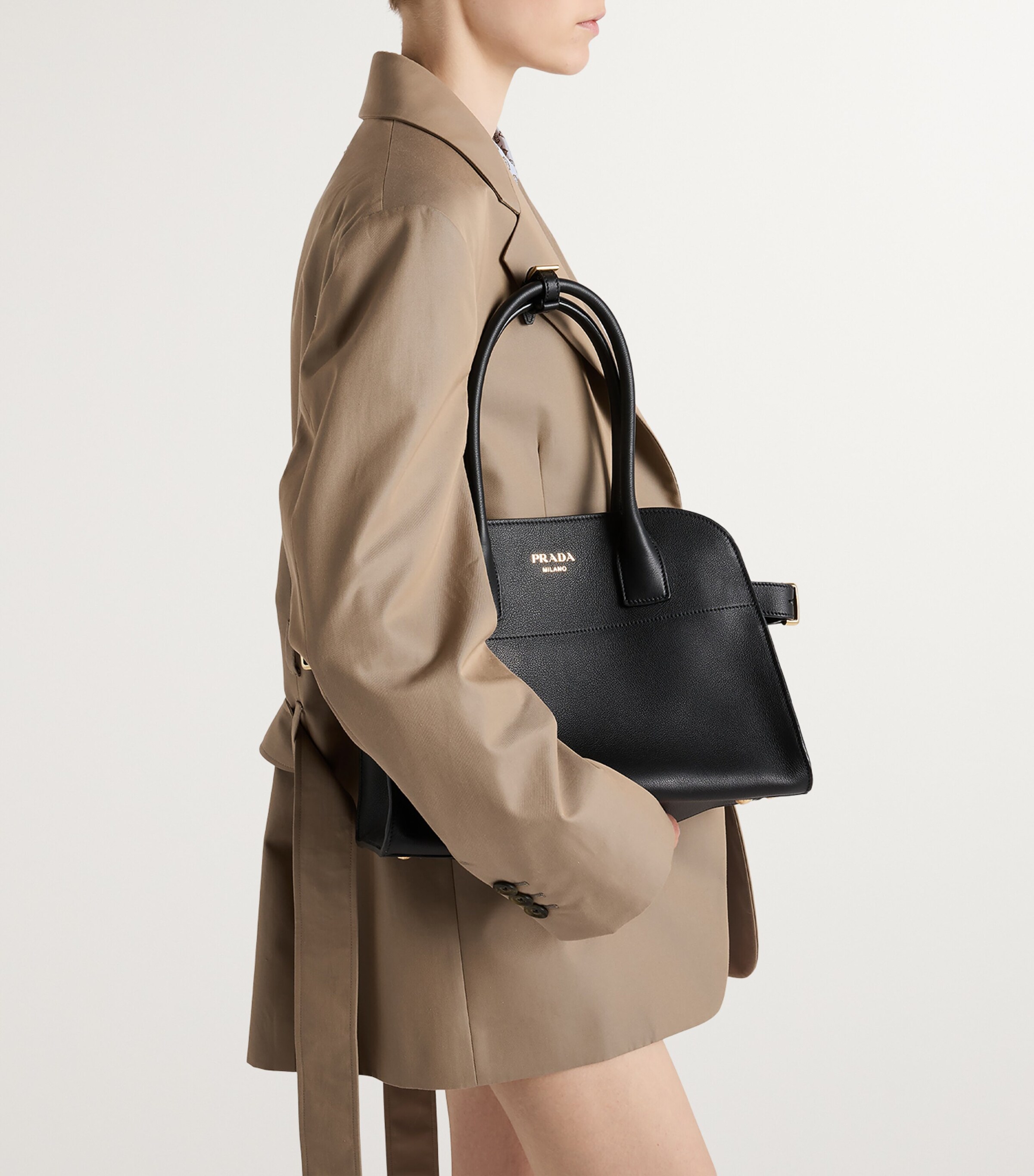 Medium Leather Tote Bag F0002 Image 4