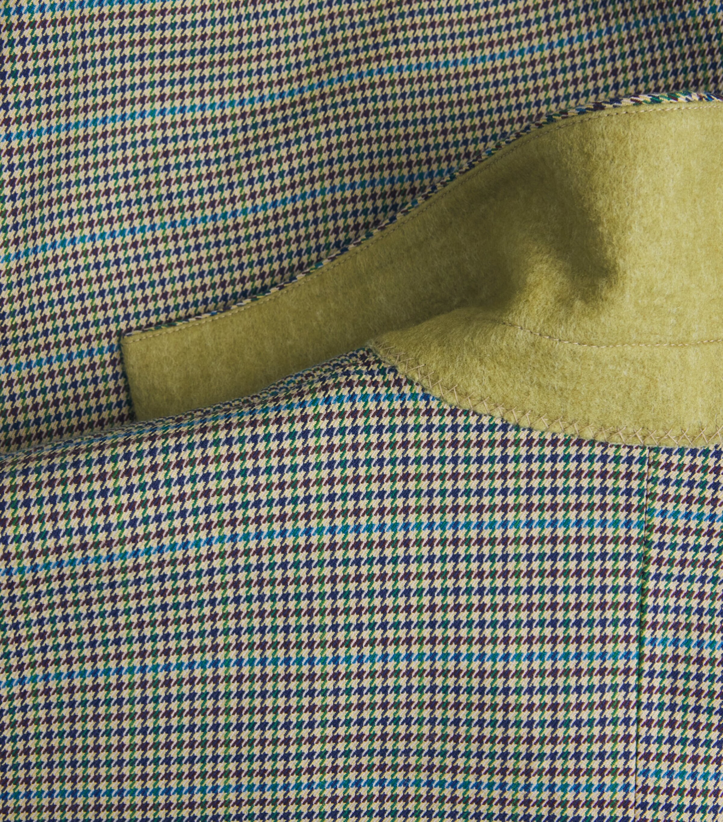 LATE FOR WORK Womens Check Double Draped Blazer Gry Chk Image 6