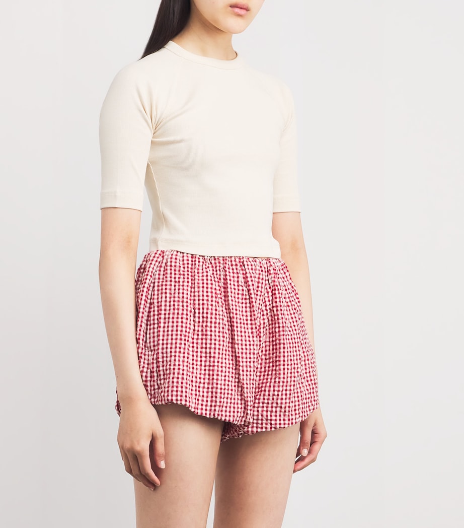 Cropped Ultimate Raglan T-Shirt VANILLA Image 3