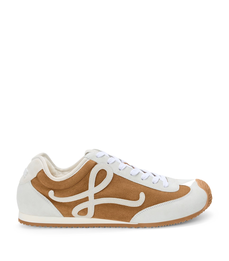 Shearling Ballet Runner 2.0 Sneakers TAN/WHITE Image 1