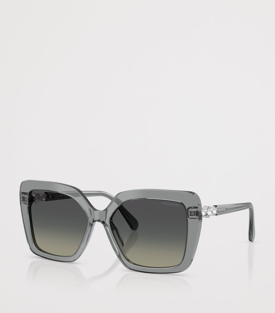 Swarovski SK6049 Butterfly Sunglasses Image 2