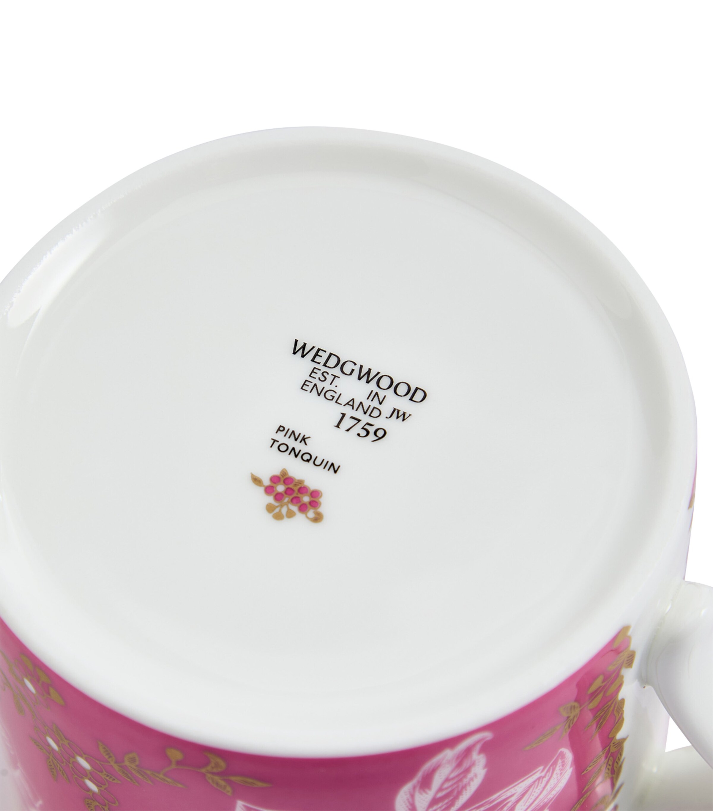 Wedgwood Wonderlust Pink Tonquin Mug (300ml) Pink Image 6