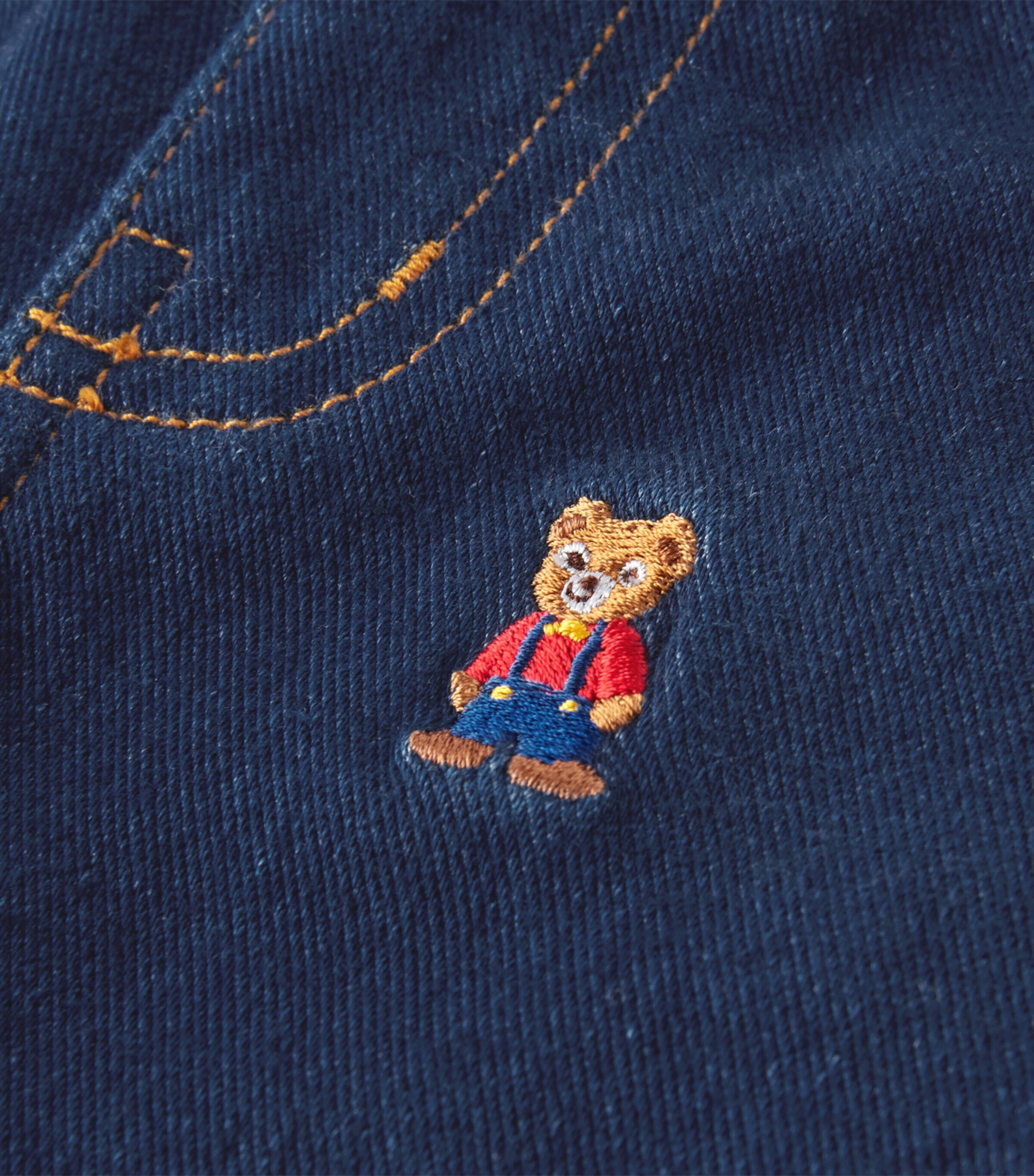 Cotton Embroidered Jeans (2-5 Years) 33 Image 8